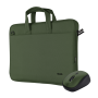 Kit Geanta de laptop Trust Bologna pentru laptop-uri cu diagonala de pana la 16", mouse Trust wireless, verde TRUST - 7